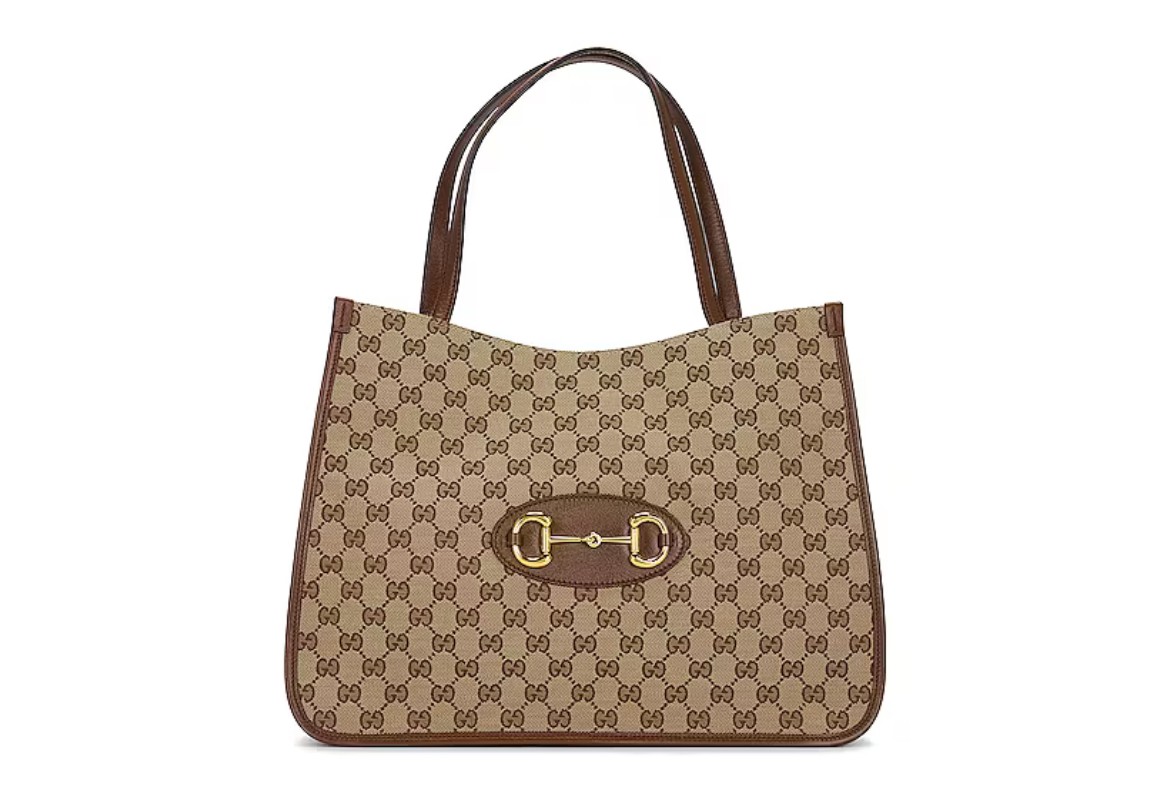 Gucci GG Horsebit Tote Bag